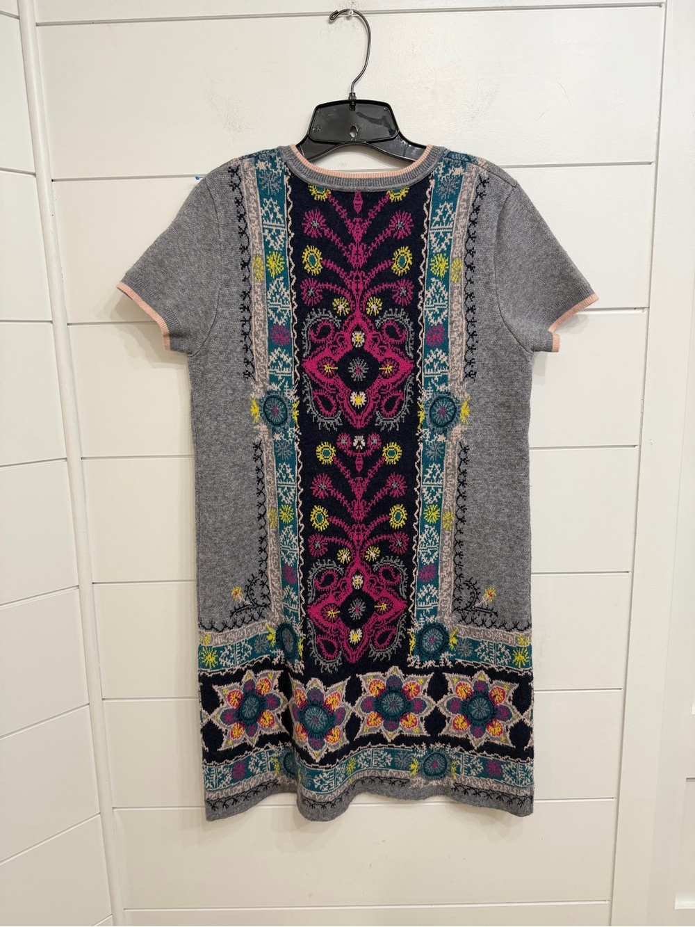 Akemi + Kin Kaleidoscope Sweater Knit Mini Dress Size Small 36855 - Picture 5 of 11
